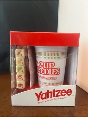 Yahtzee x Nissin Cup Noodles Special Edition - Red & White